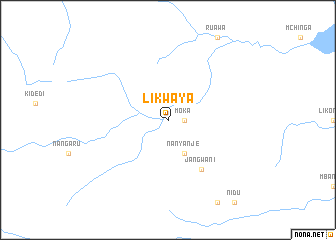 map of Likwaya