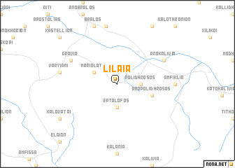 map of Lílaia