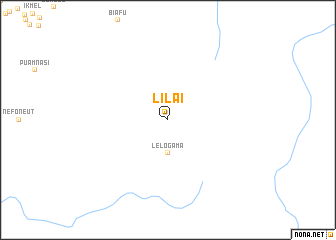 map of Lilai