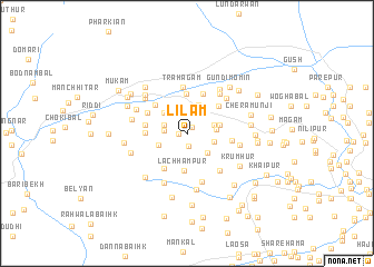map of Lilam