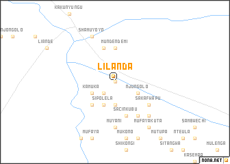 map of Lilanda