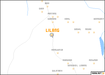 map of Lilang