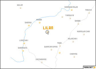 map of Lilan