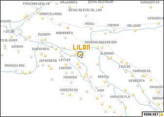 map of Līlān