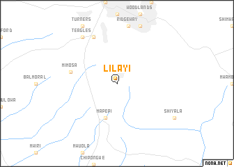 map of Lilayi