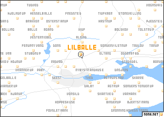 map of Lilballe