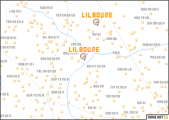 map of Lilbouré