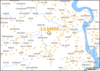 map of Līldarra