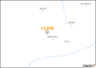 map of Lileko