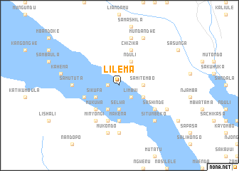 map of Lilema