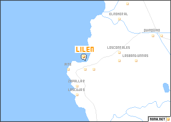 map of Lilén