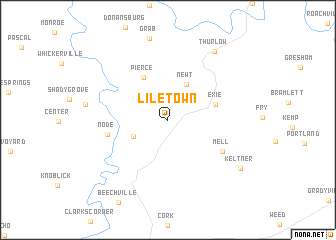 map of Liletown