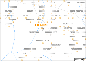 map of Lilgomdé