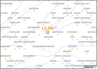 map of Lilhac