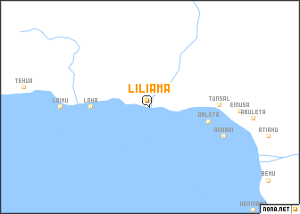 map of Liliama