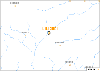 map of Liliandi