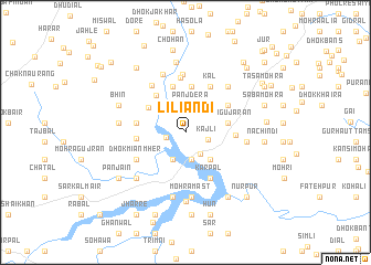 map of Liliāndi