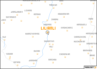 map of Lilianli