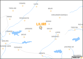 map of Lilian