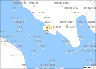 map of Lilia