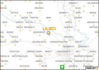 map of Lilieci