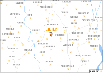map of Lilila