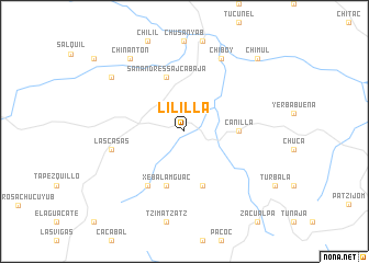 map of Lilillá