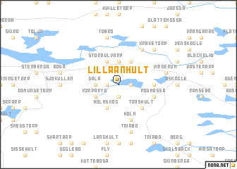 map of Lilla Ånhult