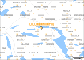 map of Lilla Barkaryd