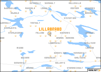 map of Lilla Bråbo