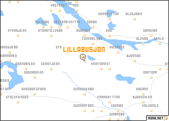 map of Lilla Busjön