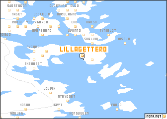 map of Lilla Getterö