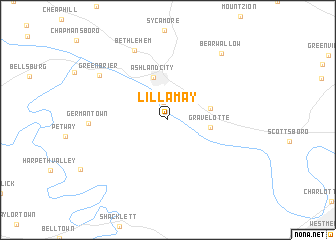 map of Lillamay