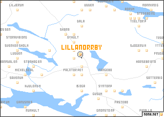 map of Lilla Norrby