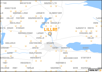 map of Lillån