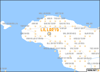 map of Lillaryd