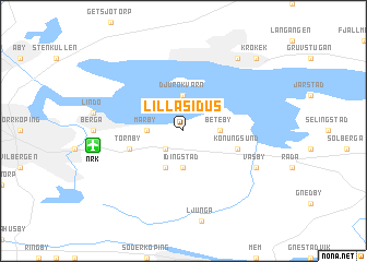 map of Lilla Sidus