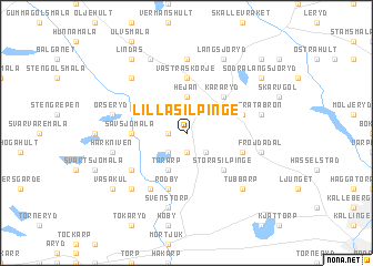 map of Lilla Silpinge