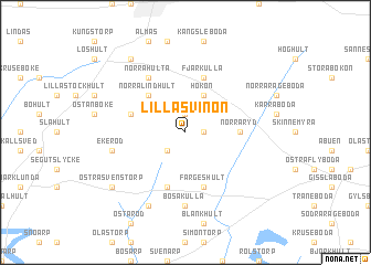 map of Lilla Svinön