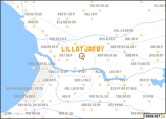 map of Lilla Tjärby