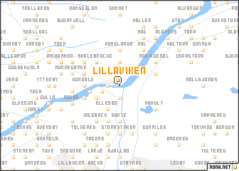 map of Lilla Viken