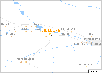 map of Lillberg