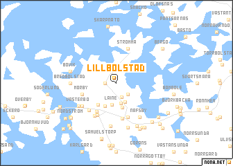 map of Lillbolstad