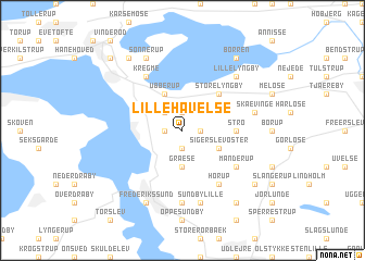 map of Lille Havelse