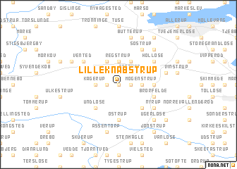 map of Lille Knabstrup