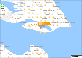 map of Lillekobbel