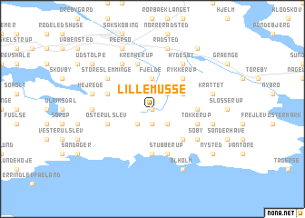 map of Lille Musse