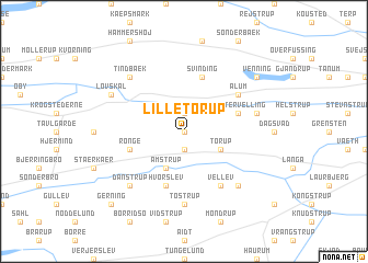 map of Lille Torup