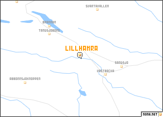 map of Lillhamra