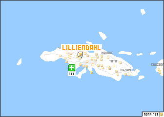 map of Lilliendahl